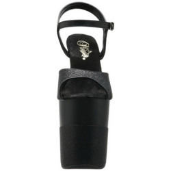 Nero Brillare 20 cm FLAMINGO-809-2G Tacchi Alti Plateau