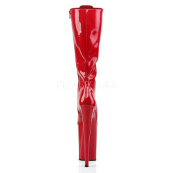 Rosso Vernice 23 cm Pleaser INFINITY-2020 Plateau Stivali Donna
