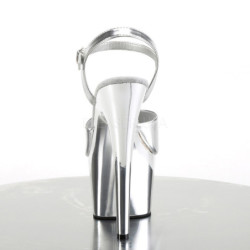 Argento 18 cm ADORE-709 Cromo Plateau Tacchi Alti