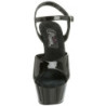 Nero Vernice 15 cm KISS-209 Plateau Calzature Tacchi Alti