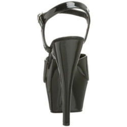 Nero Vernice 15 cm KISS-209 Plateau Calzature Tacchi Alti