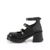 Vegano tacco spesso 7 cm DemoniaCult BRATTY-30 scarpe con tacco chunky