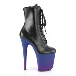 Ecopelle 20 cm FLAMINGO-1020BP pleaser stivaletti con plateau