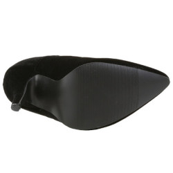 Nero Velluto 13 cm SEDUCE-420 scarpe décolleté a punta