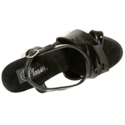 Nero Vernice 18 cm Pleaser SKY-330 Plateau Tacchi Alti a Spillo