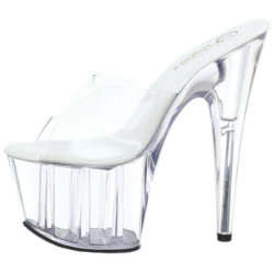 Trasparente 18 cm ADORE-701 Plateau Mules Scarpe