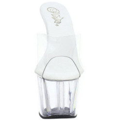 Trasparente 18 cm ADORE-701 Plateau Mules Scarpe