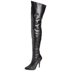 Nero Ecopelle 13 cm SEDUCE-3000 stivali overknee tacco alto