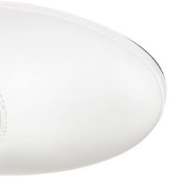 Stivali anni 70 vinile bianchi 13 cm disco abba stivali plateau e tacchetti