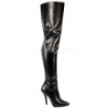 Nero Ecopelle 13 cm SEDUCE-3010 stivali overknee tacco alto