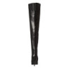 Nero Ecopelle 13 cm SEDUCE-3010 stivali overknee tacco alto