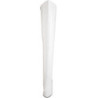Bianco Vernice 13 cm SEDUCE-3010 stivali overknee tacco alto