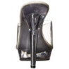 Trasparente 13 cm Fabulicious LIP-101 Plateau Mules Tacco Alto