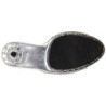 Trasparente Strass Platform 13 cm LIP-101SDT Ciabattina Tacchi Alti
