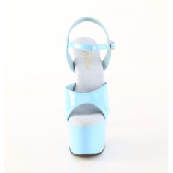 Azzurro 18 cm ADORE-709 pleaser plateau sandali donna tacco alto