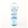 Azzurro 18 cm ADORE-709 pleaser plateau sandali donna tacco alto