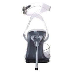 Trasparente 11,5 cm CHIC-06 Sandali Tacchi a spillo scarpe