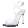 Trasparente 11,5 cm CHIC-06 Sandali Tacchi a spillo scarpe