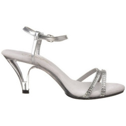 Argento Scintillare 8 cm BELLE-316 Sandali Donna con Tacco