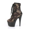 Camoflash Tela 18 cm ADORE-1020CM pleaser stivaletti con plateau