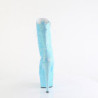 Blu glitter 18 cm ADORE-1040IG plateau stivaletti tacco alto donna