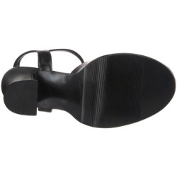 Nero Ecopelle 13 cm DemoniaCult DOLLY-09 Tacchi Alti Plateau