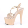 Beige 18 cm ADORE-713 pleaser sandali con tacchi a spillo