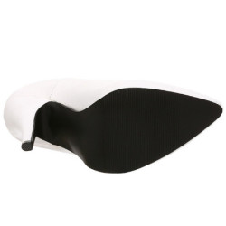 Bianco Vernice 13 cm SEDUCE-420 Tacchi altissimi da uomo