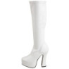 Bianco Ecopelle 13 cm ELECTRA-2000Z Stivali Donna da Uomo