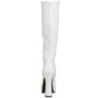 Bianco Vernice 13 cm ELECTRA-2000Z Stivali Donna da Uomo