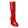Rosso Vernice 13 cm ELECTRA-2020 Stivali Donna da Uomo