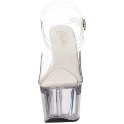 Bianco 18 cm ADORE-708 Plexiglass Plateau Tacchi Alti a Spillo