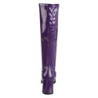 Stivali viola vernice 7,5 cm GOGO-300 stivali tacco alto per uomo e crossdresser