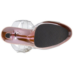 Pink Trasparente 18 cm SKY-308 Plateau Tacchi Alti a Spillo