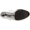 Argento Trasparente 18 cm SKY-308 Plateau Tacchi Alti a Spillo