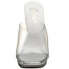 Trasparente 11,5 cm FABULICIOUS CHIC-01 Plateau Mules Alto