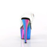 Plateau arcobaleno 18 cm ADORE-708RC scarpe da pole dance