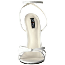 Bianco 15 cm DOMINA-108 scarpe per trans