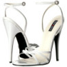 Bianco 15 cm DOMINA-108 scarpe per trans