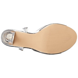 Trasparente 11,5 cm CLEARLY-406 Sandali da Sera con Tacco