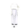 Trasparente 20 cm DISCOLITE-808 sandali donna da lampadina LED