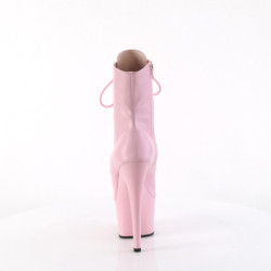 Vegano 18 cm ADORE-1021 stivaletti spuntate con tacco e piattaforma rosa