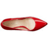 Rosso Vernice 13 cm AMUSE-20 Tacchi altissimi da uomo