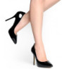 Nero Vernice 13 cm AMUSE-20 Tacchi altissimi da uomo