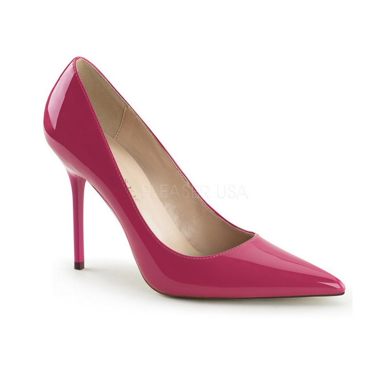 Fucsia Vernice 10 cm CLASSIQUE-20 Tacchi altissimi da uomo