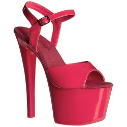 Rosa Neon 18 cm Pleaser SKY-309UV Plateau Tacchi Alti a Spillo
