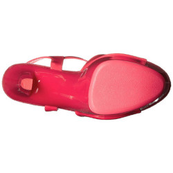 Rosa Neon 18 cm Pleaser SKY-309UV Plateau Tacchi Alti a Spillo