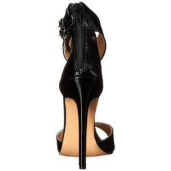 Nero Vernice 13 cm SEXY-19 Sandali da Sera con Tacco Alto