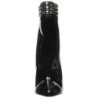 Nero Verniciato 13 cm SEXY-1006 Stivaletti tacchi a spillo