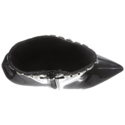 Nero Verniciato 13 cm SEXY-1006 Stivaletti tacchi a spillo